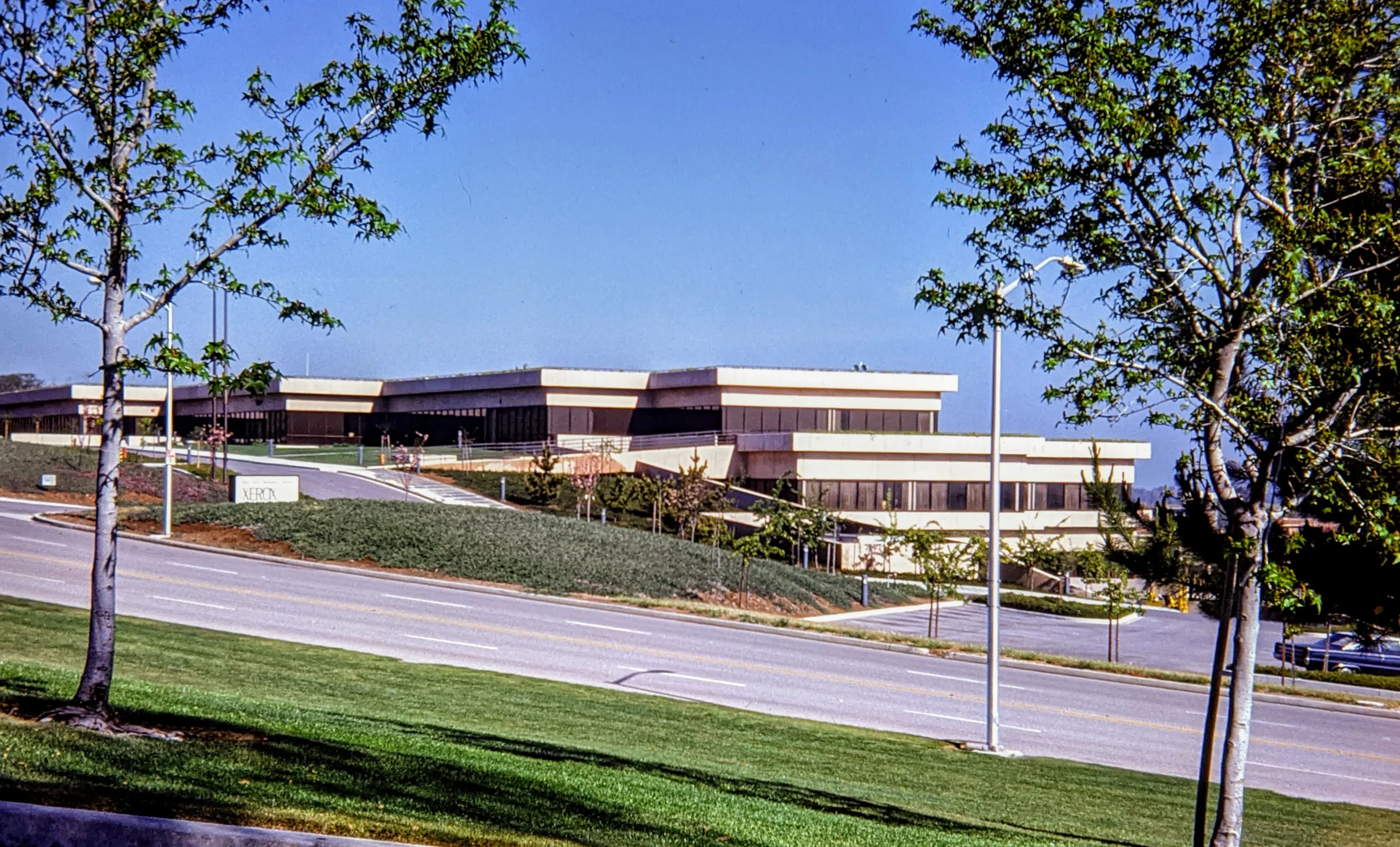 A photo of the legendary research center Xerox PARC from 1977.